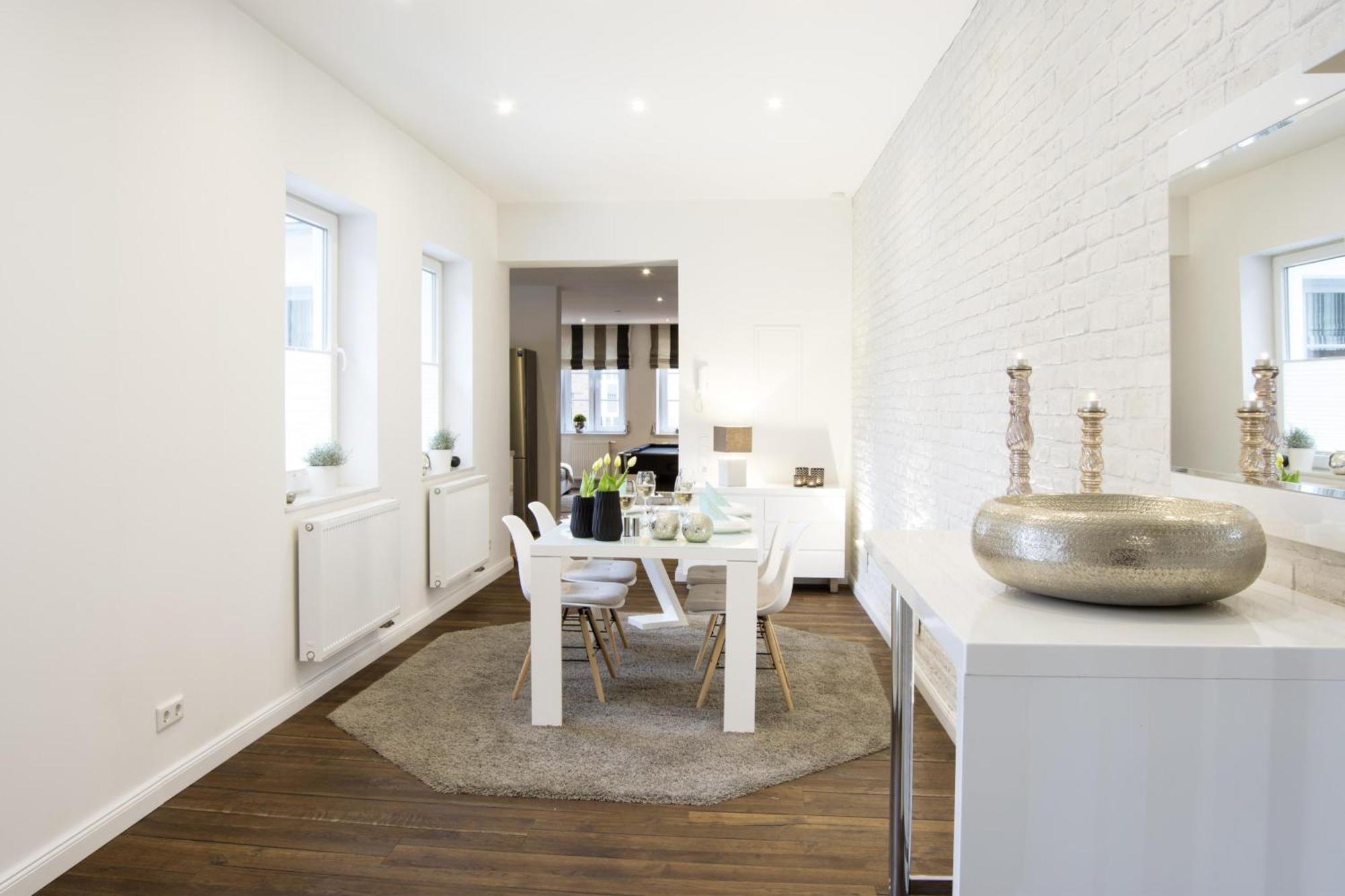Apartament Penthouse Am Glockenturm Flensburg Zewnętrze zdjęcie